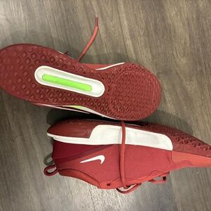 Nike Red Athletic Shoes